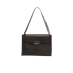 By-Far-Cora82763_nobg BY FAR Cora - By Far Brown - 90s Minimalist Leather Bag at Luxury Shoes