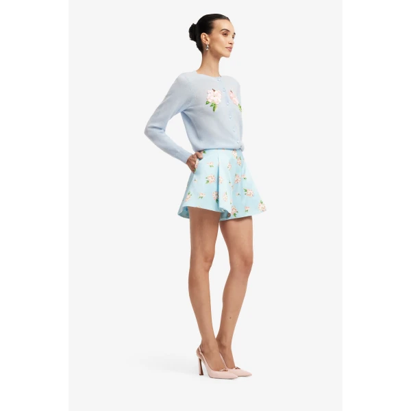 Leo Lin Claire Embellished Knit Cardigan - Leo Lin Dress - Australian Luxury Fashion - Shop at Luxury Shoes 