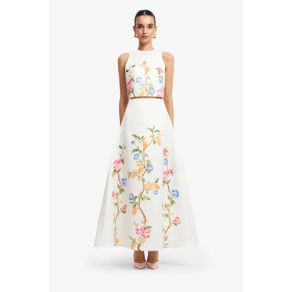 Leo Lin Clara Maxi Skirt - Leo Lin Dress - Australian Luxury Fashion - Shop at Luxury Shoes 