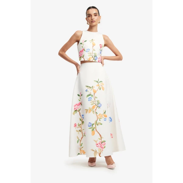 Leo Lin Clara Maxi Skirt - Leo Lin Dress - Australian Luxury Fashion - Shop at Luxury Shoes 