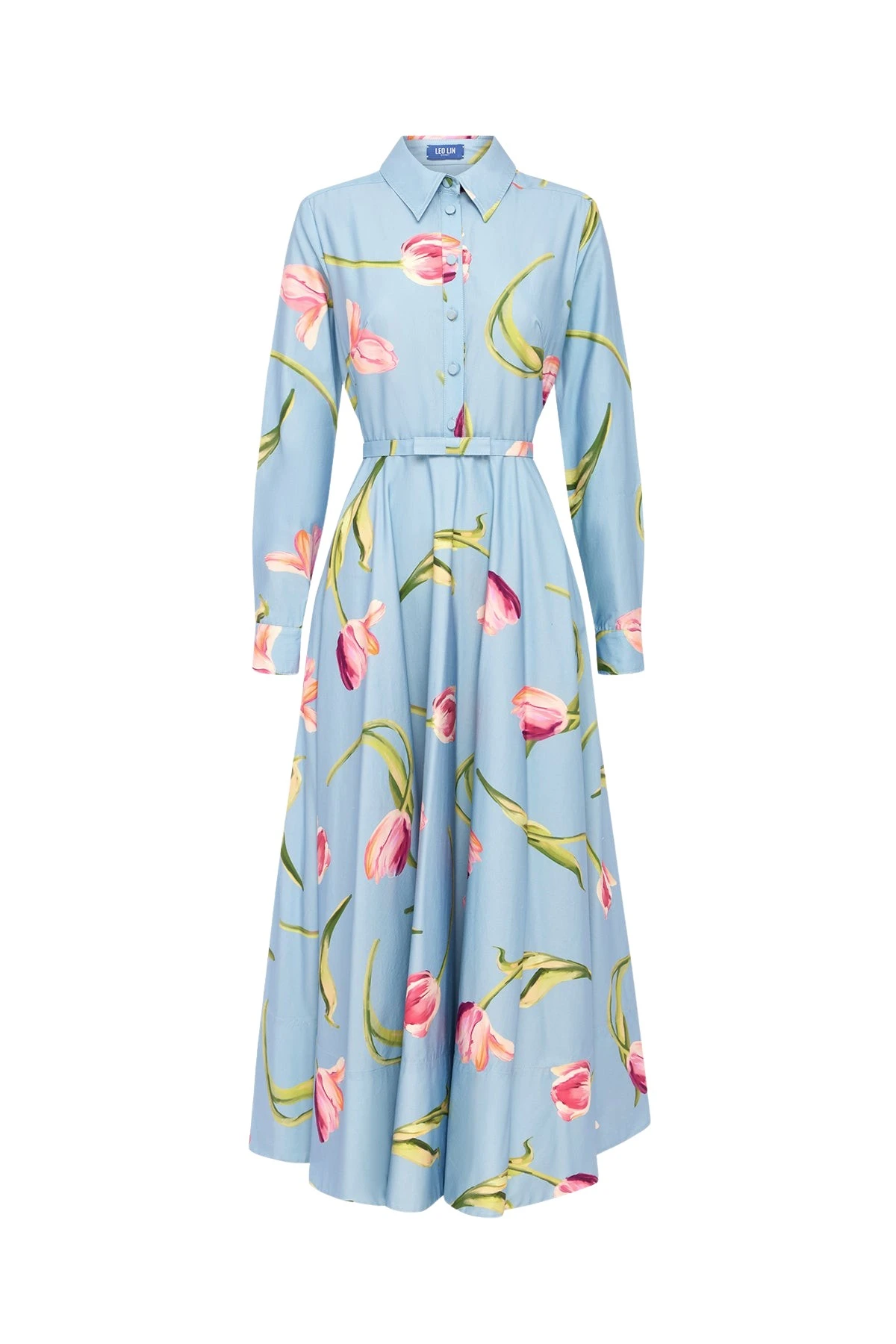Leo-Lin-Zara46949_nobg Leo Lin Zara Shirt Midi Dress - Leo Lin Dress - Australian Luxury Fashion - Shop at Luxury Shoes