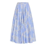 Markarian Soleil Floral Embroidered Midi Skirt - Skirts - New York Luxury Occasion Wear at Luxury Shoes 