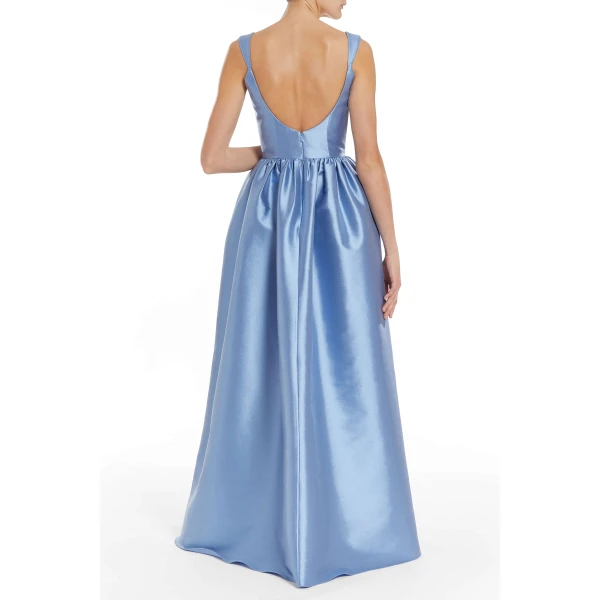 Markarian Tatiana Mikado Full Skirt Corset Gown - Dresses - New York Luxury Occasion Wear at Luxury Shoes 
