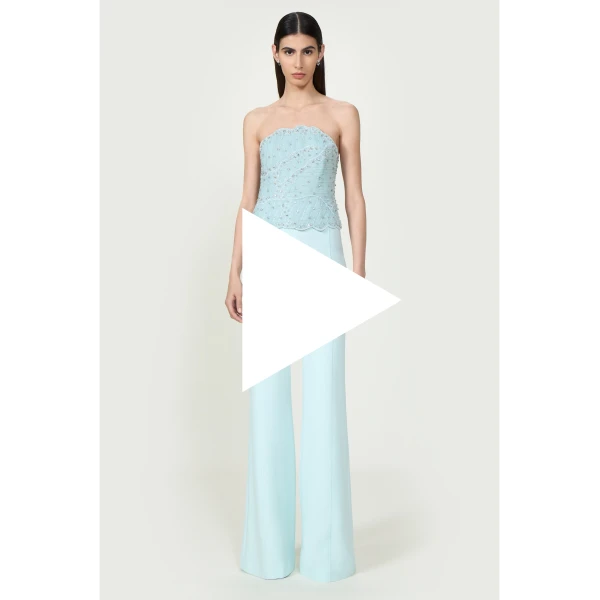 Costarellos Pants - Romantic Greek Lace - Shop at Luxury Shoes 