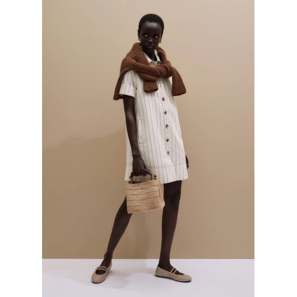 Midweight Denim – luxury British White in Me and Em exclusively at Luxury Shoes 