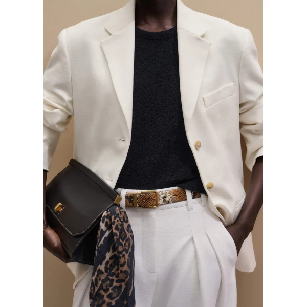 Bouclé Jersey – luxury British Black in Me and Em exclusively at Luxury Shoes 