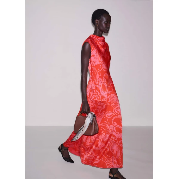 Fluid Satin – luxury British Red in Me and Em exclusively at Luxury Shoes 