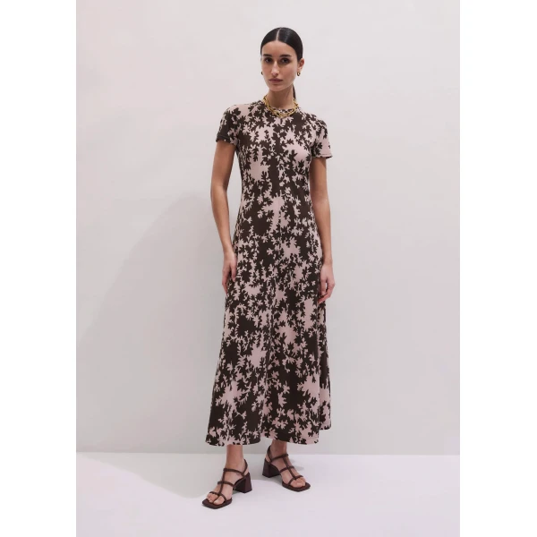 Crepe Jersey – luxury British Brown in Me and Em exclusively at Luxury Shoes 