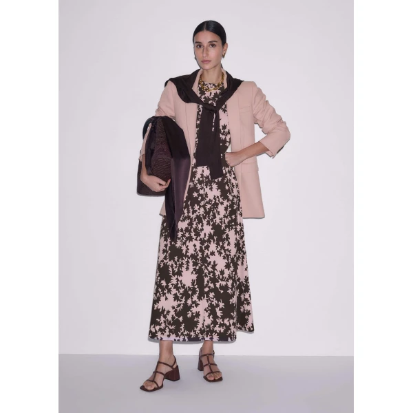 Crepe Jersey – luxury British Brown in Me and Em exclusively at Luxury Shoes 