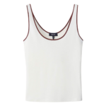 Me and Em Contrast Trim Slim Vest