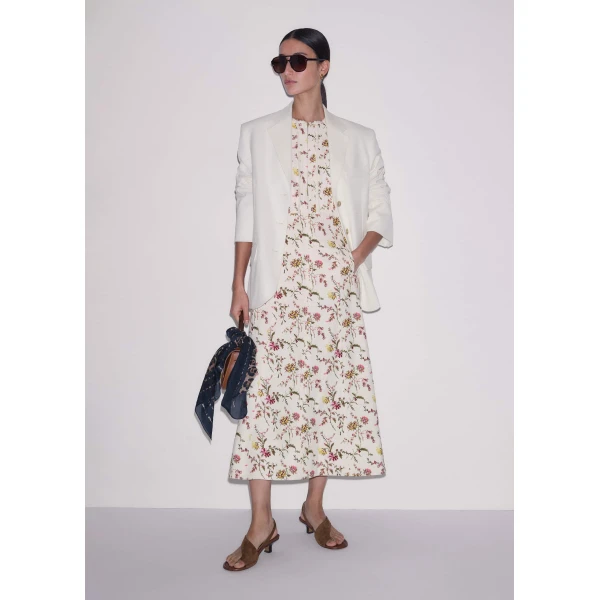 Textured Cotton – luxury British Multicolour in Me and Em exclusively at Luxury Shoes 