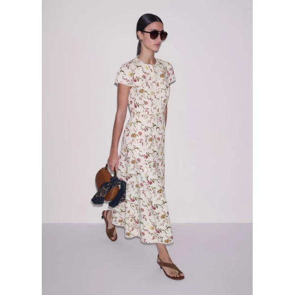 Textured Cotton – luxury British Multicolour in Me and Em exclusively at Luxury Shoes 