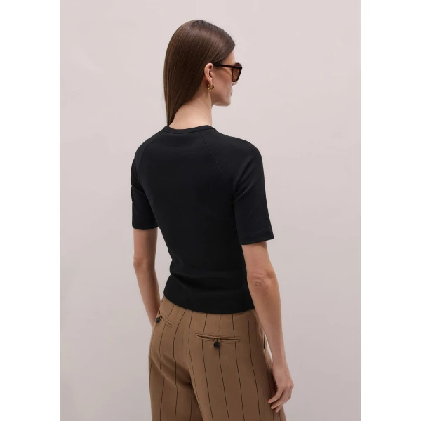Me + Em Short Sleeve Henley Top