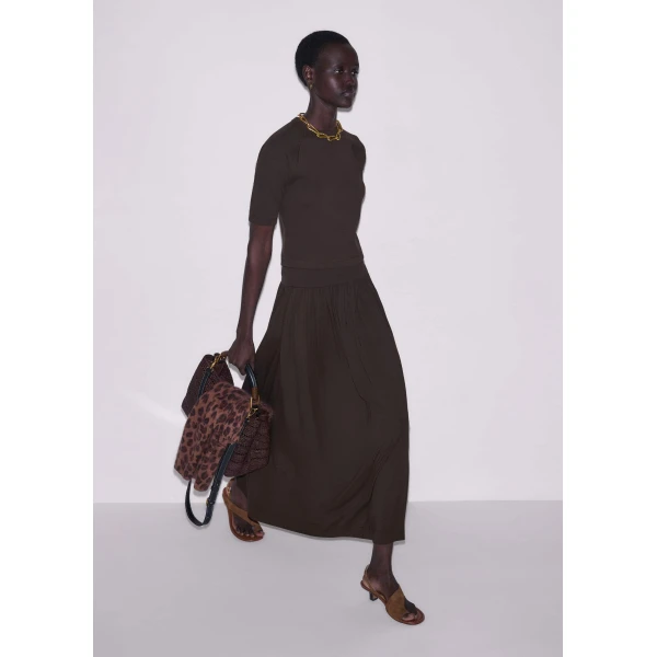 Me and Em Soft Sculpt Maxi Skirt