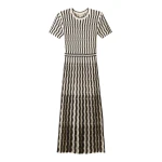 Me and Em Stripe Knit Maxi Dress