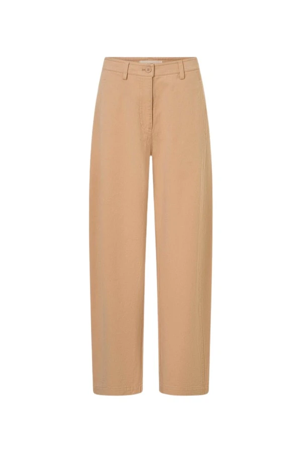 Oroton-Barrel-Twill-Leg-Pant-696483_nobg Oroton Barrel Twill Leg Pant - Oroton Pants - Australian Heritage Luxury - Shop at Luxury Shoes