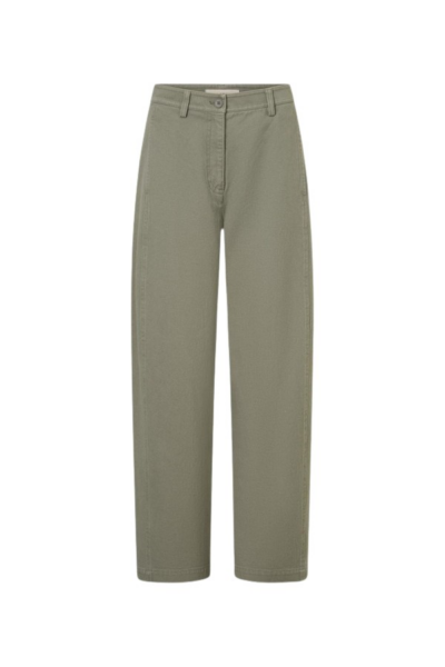 Oroton Barrel Twill Leg Pant - Oroton Pants - Australian Heritage Luxury - Shop at Luxury Shoes 