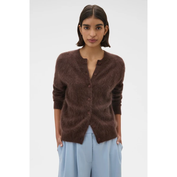 Oroton Cashmere Blend Cardigan - Oroton Knitwear - Australian Heritage Luxury - Shop at Luxury Shoes 