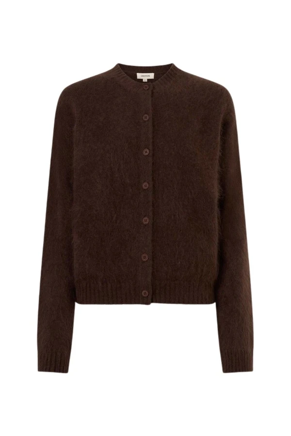 Oroton-Cashmere-Blend-Cardigan-776796_nobg Oroton Cashmere Blend Cardigan - Oroton Knitwear - Australian Heritage Luxury - Shop at Luxury Shoes