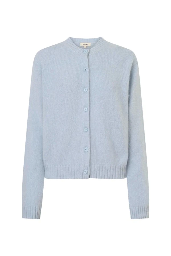 Oroton-Cashmere-Blend-Cardigan-917880_nobg Oroton Cashmere Blend Cardigan - Oroton Knitwear - Australian Heritage Luxury - Shop at Luxury Shoes