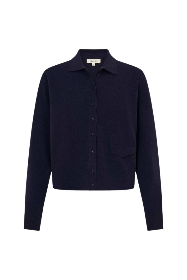 Oroton-Collar-Cardigan27889_nobg Oroton Collar Cardigan - Oroton Knitwear - Australian Heritage Luxury - Shop at Luxury Shoes