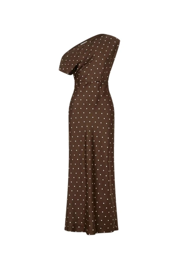 Oroton-Graphic-Spot-Dress36416_nobg Oroton Graphic Spot Dress - Oroton Dresses - Australian Heritage Luxury - Shop at Luxury Shoes