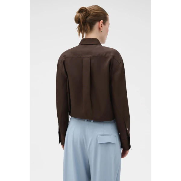 Oroton Long Sleeve Shirt - Oroton Tops - Australian Heritage Luxury - Shop at Luxury Shoes 