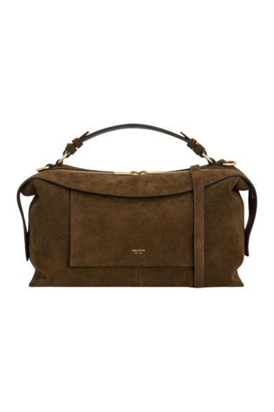 Mica Suede Large Bowler