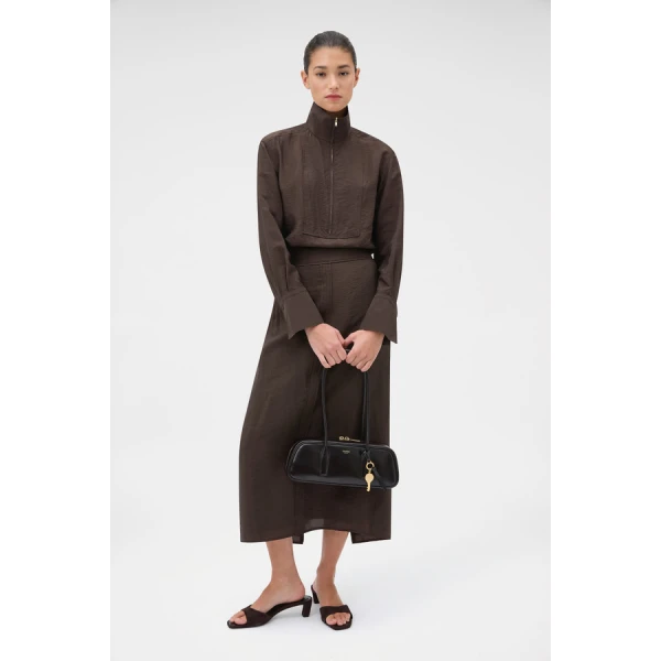 Oroton Midi Skirt - Oroton Skirts - Australian Heritage Luxury - Shop at Luxury Shoes 