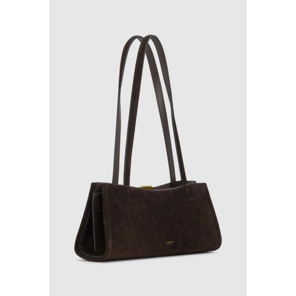 Oroton Mille Baguette Suede - Bags - Australian Luxury Leather Handbag at Luxury Shoes 