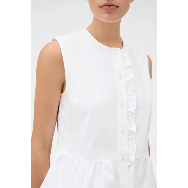 Oroton Oxford Peplum Top - Oroton Tops - Australian Heritage Luxury - Shop at Luxury Shoes 
