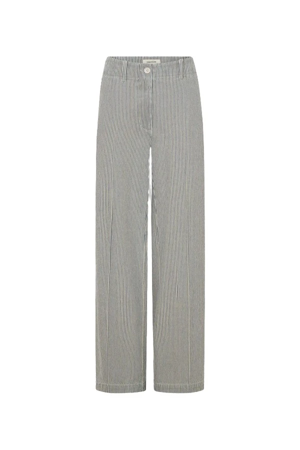 Oroton-Railroad-Folk-Straight-Leg-Pant41771_nobg Oroton Railroad Folk Straight Leg Pant - Oroton Pants - Australian Heritage Luxury - Shop at Luxury Shoes