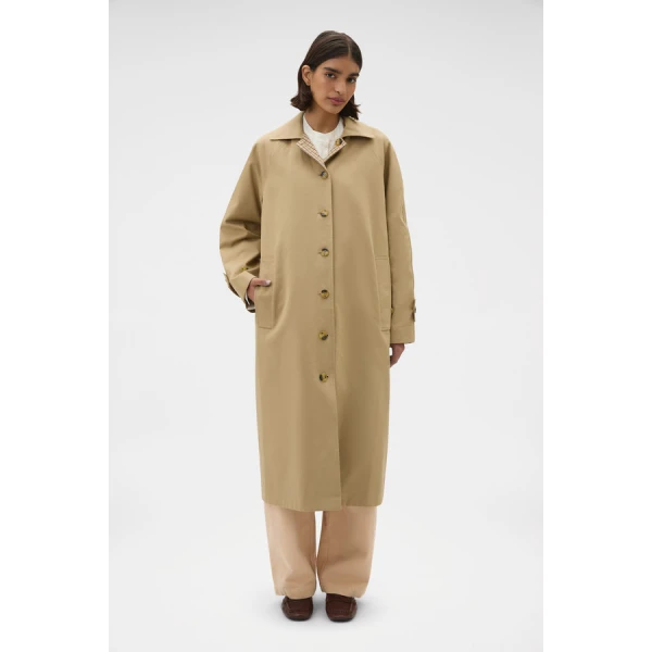 Oroton Reversible Check Mac - Oroton Coats - Australian Heritage Luxury - Shop at Luxury Shoes 