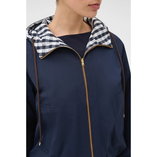 Oroton Reversible Check Windbreaker - Oroton Jackets - Australian Heritage Luxury - Shop at Luxury Shoes 