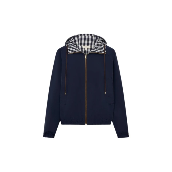 Oroton Reversible Check Windbreaker - Oroton Jackets - Australian Heritage Luxury - Shop at Luxury Shoes 