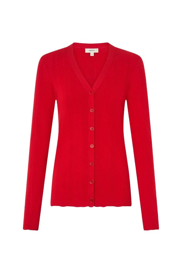 Oroton-Ribbed-Cardigan99653_nobg Oroton Ribbed Cardigan - Oroton Knitwear - Australian Heritage Luxury - Shop at Luxury Shoes