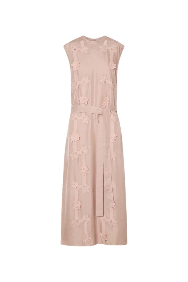 Oroton-Ribbon-Trim-Sheath-Dress67825_nobg Oroton Ribbon Trim Sheath Dress - Oroton Dresses - Australian Heritage Luxury - Shop at Luxury Shoes