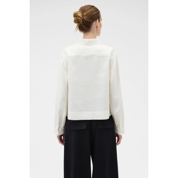 Oroton Ribbon Trim Shirt - Oroton Tops - Australian Heritage Luxury - Shop at Luxury Shoes 