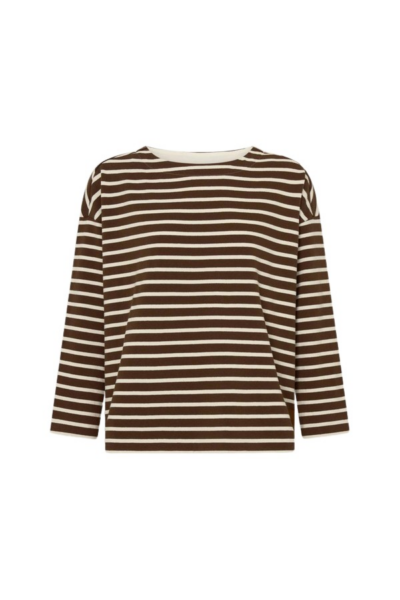 Oroton Stripe Market Tee - Oroton Tops - Australian Heritage Luxury - Shop at Luxury Shoes 