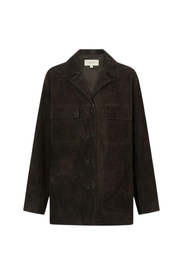 Oroton-Suede-Jacket26716_nobg Oroton Suede Jacket - Oroton Jackets - Australian Heritage Luxury - Shop at Luxury Shoes