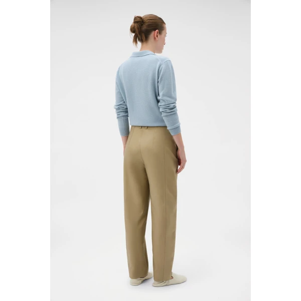 Oroton Tailored Curved Leg Pant - Oroton Pants - Australian Heritage Luxury - Shop at Luxury Shoes 