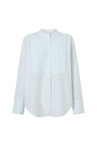 Oroton Washed Pleated Shirt - Oroton Tops - Australian Heritage Luxury - Shop at Luxury Shoes 