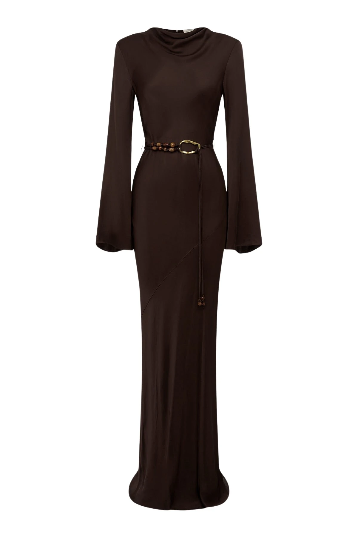 Shona-Joy-Agnes-Long-Sleeve-Maxi-Dress-With-Belt-Espresso-2025-coveti15228_nobg Shona Joy Brown Dresses