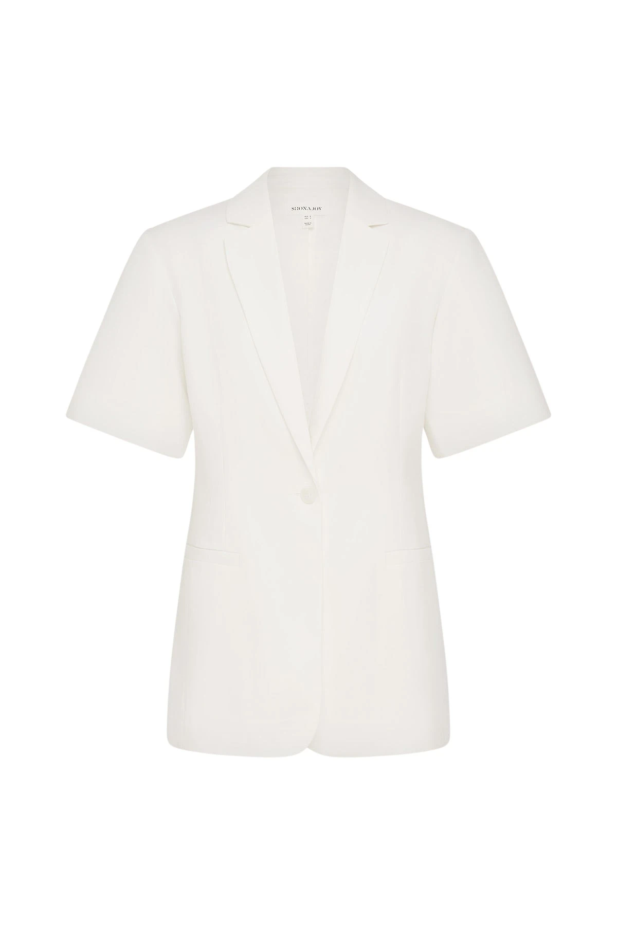 Shona-Joy-Felix-Short-Sleeve-Blazer-Coconut-2025-coveti23483_nobg Shona Joy White Jackets