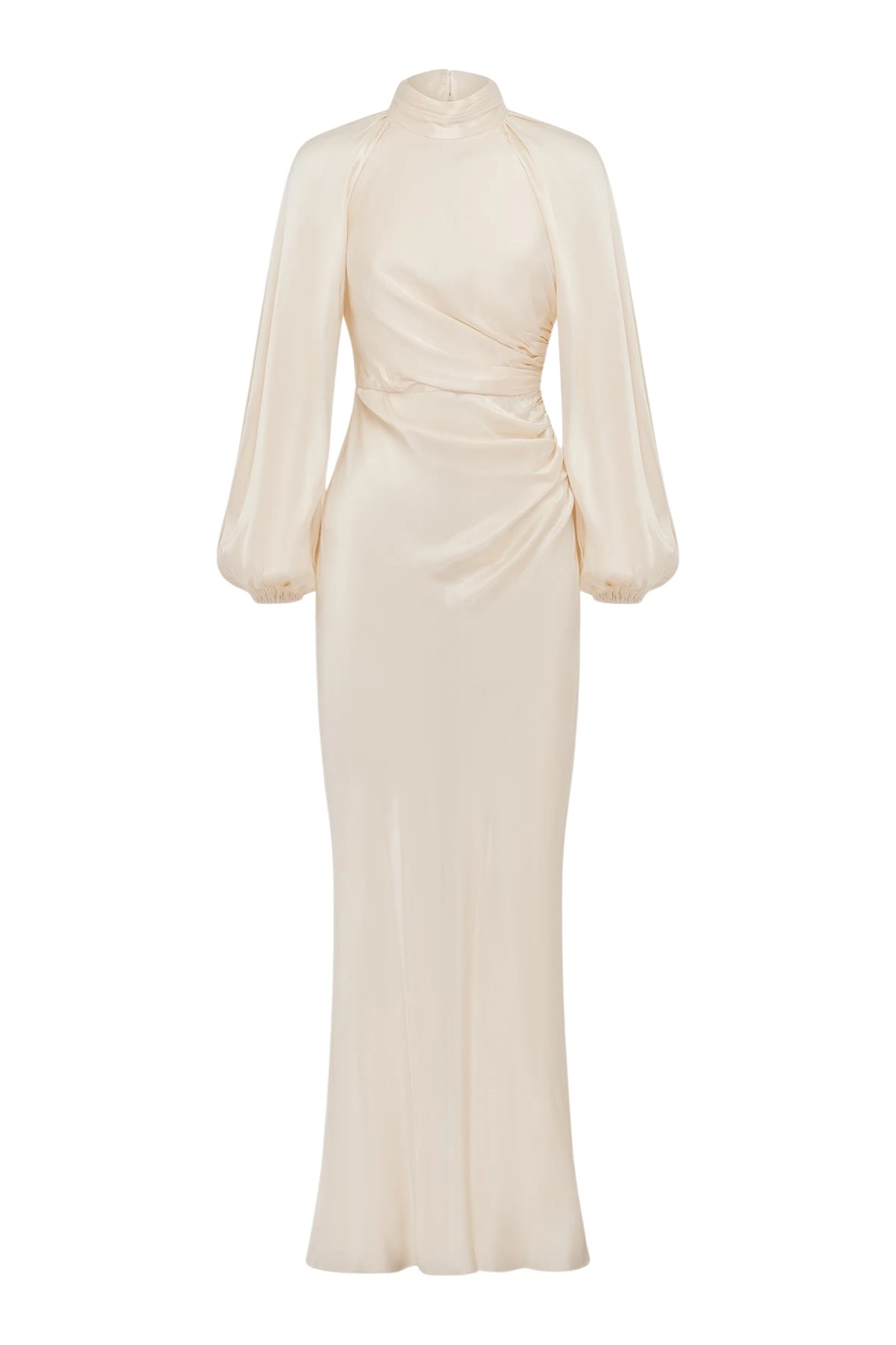 Shona-Joy-La-Lune-High-Neck-Balloon-Sleeve-Maxi-Dress-Cream-2025-coveti90998_nobg Shona Joy Ivory Dresses
