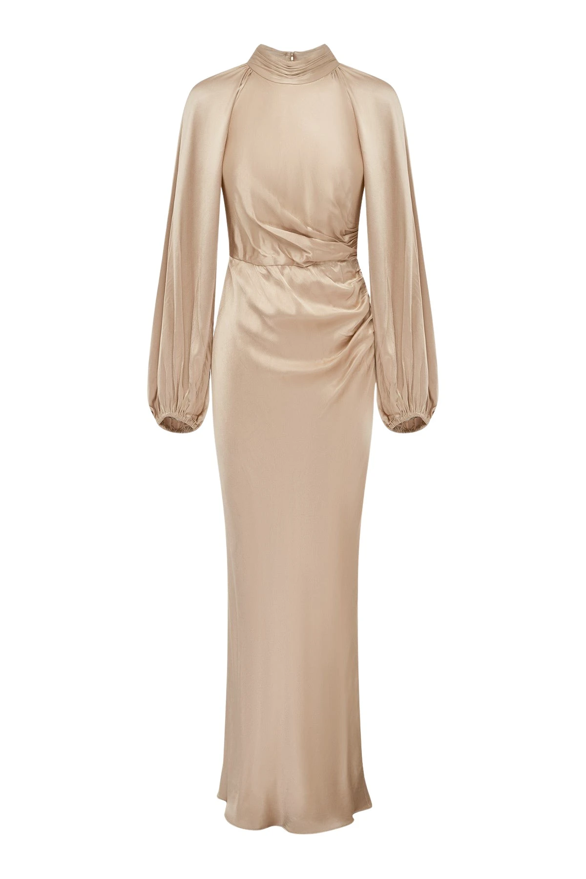 Shona-Joy-La-Lune-High-Neck-Balloon-Sleeve-Maxi-Dress-Gold-2025-coveti58600_nobg Shona Joy Gold Dresses