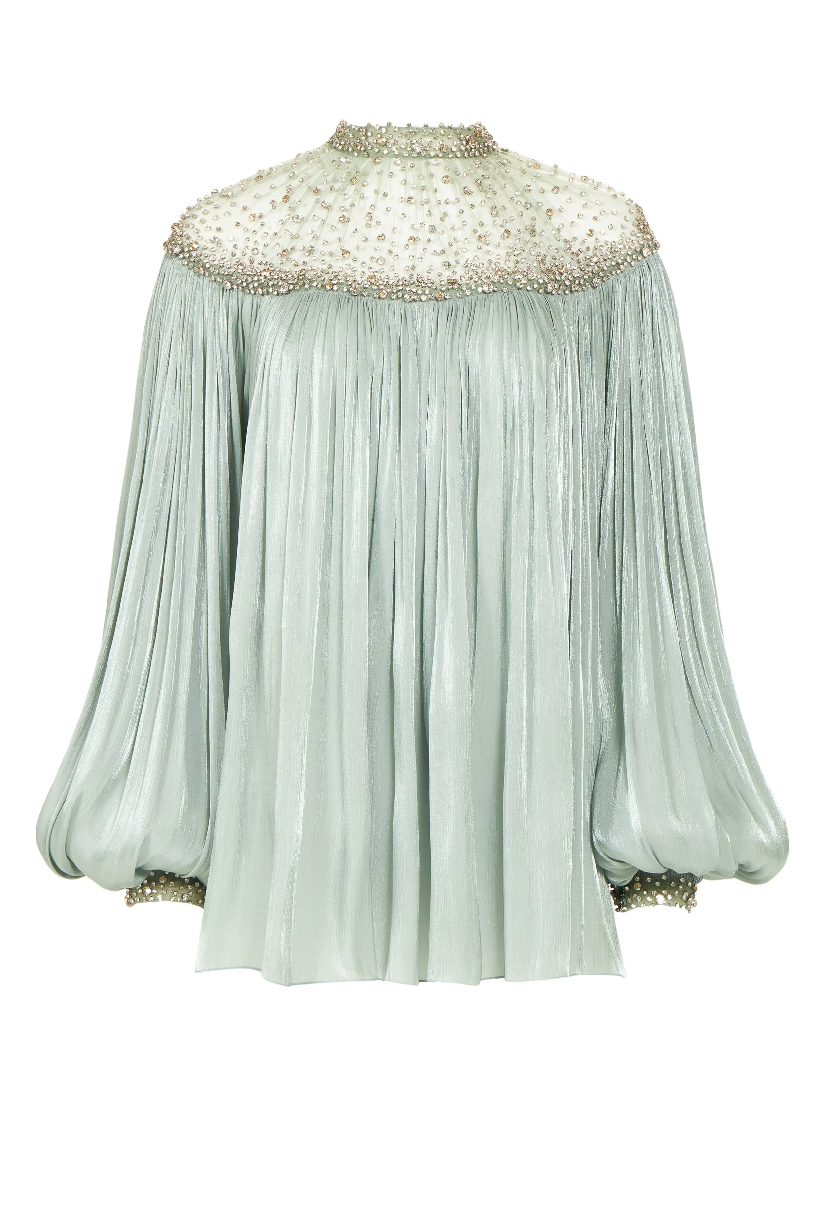 Timea-Lurex-Georgette-Blouse-Costarellos-Tops-467500_nobg Costarellos Tops - Romantic Greek Lace - Shop at Luxury Shoes