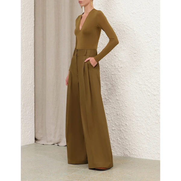 Elevate your elegance in this Zimmermann Bodysuit available now at Luxury Shoes 