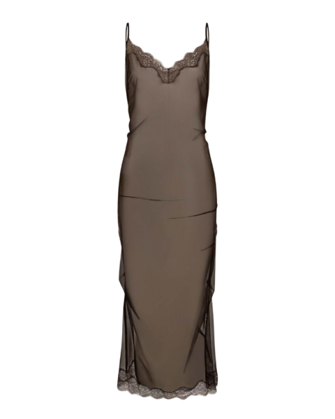 Elevate your elegance in this 16Arlington Dresses from the luxury feather dress edit