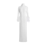 Elevate your elegance in this 16Arlington Dresses from the luxury feather dress edit